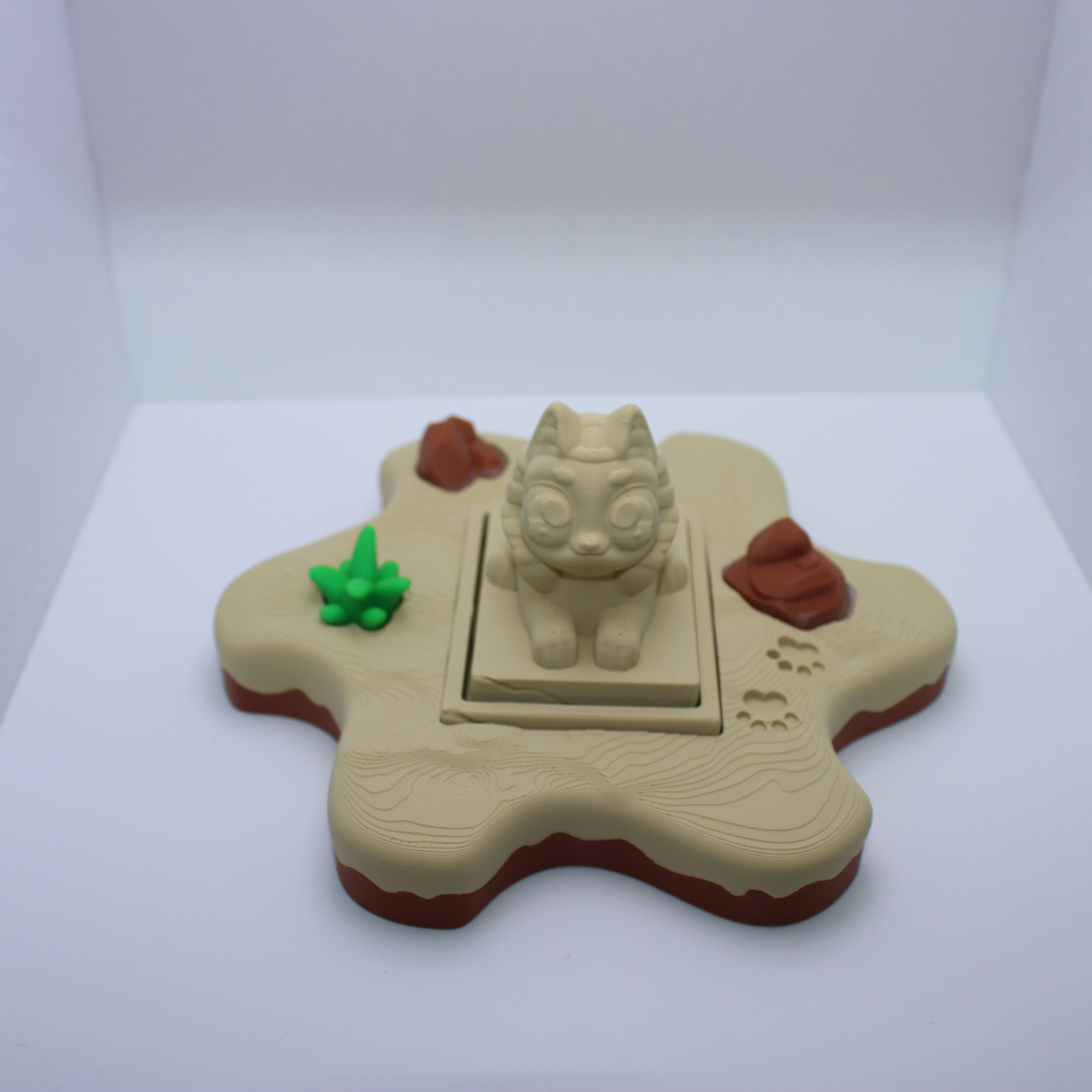 Egyptian Display (with or without Egyptian Gods)-3D printed desk companion