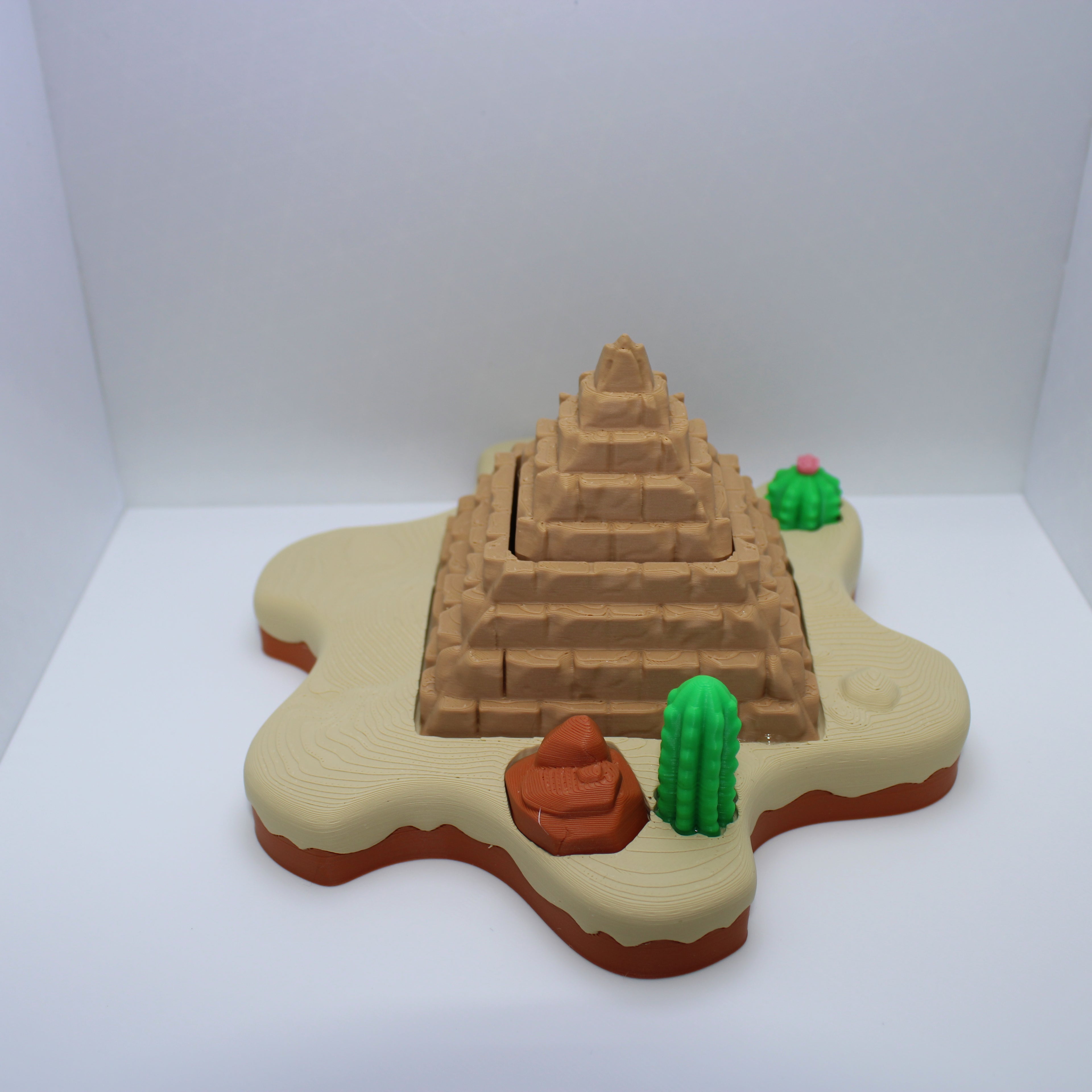 Egyptian Display (with or without Egyptian Gods)-3D printed desk companion