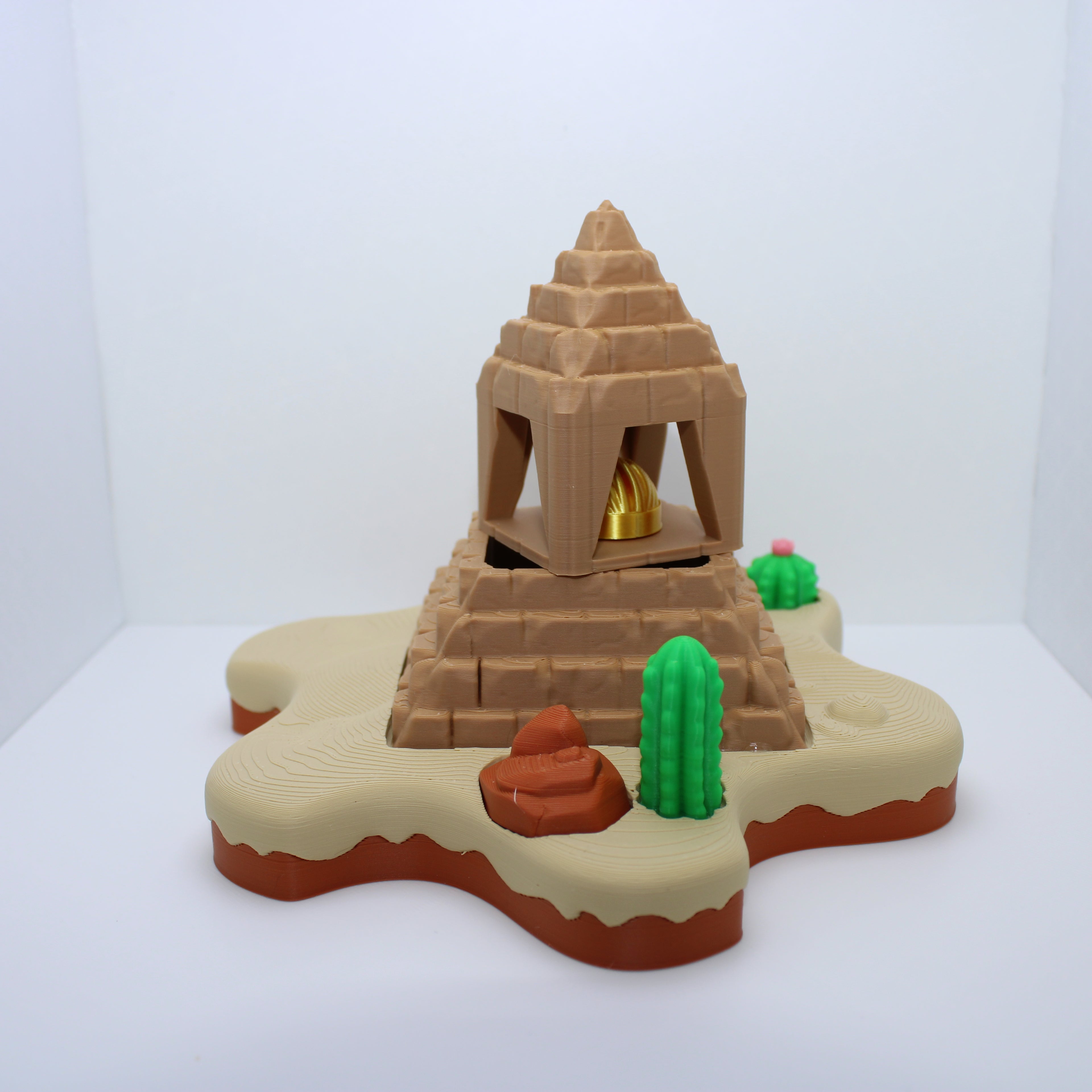 Egyptian Display (with or without Egyptian Gods)-3D printed desk companion