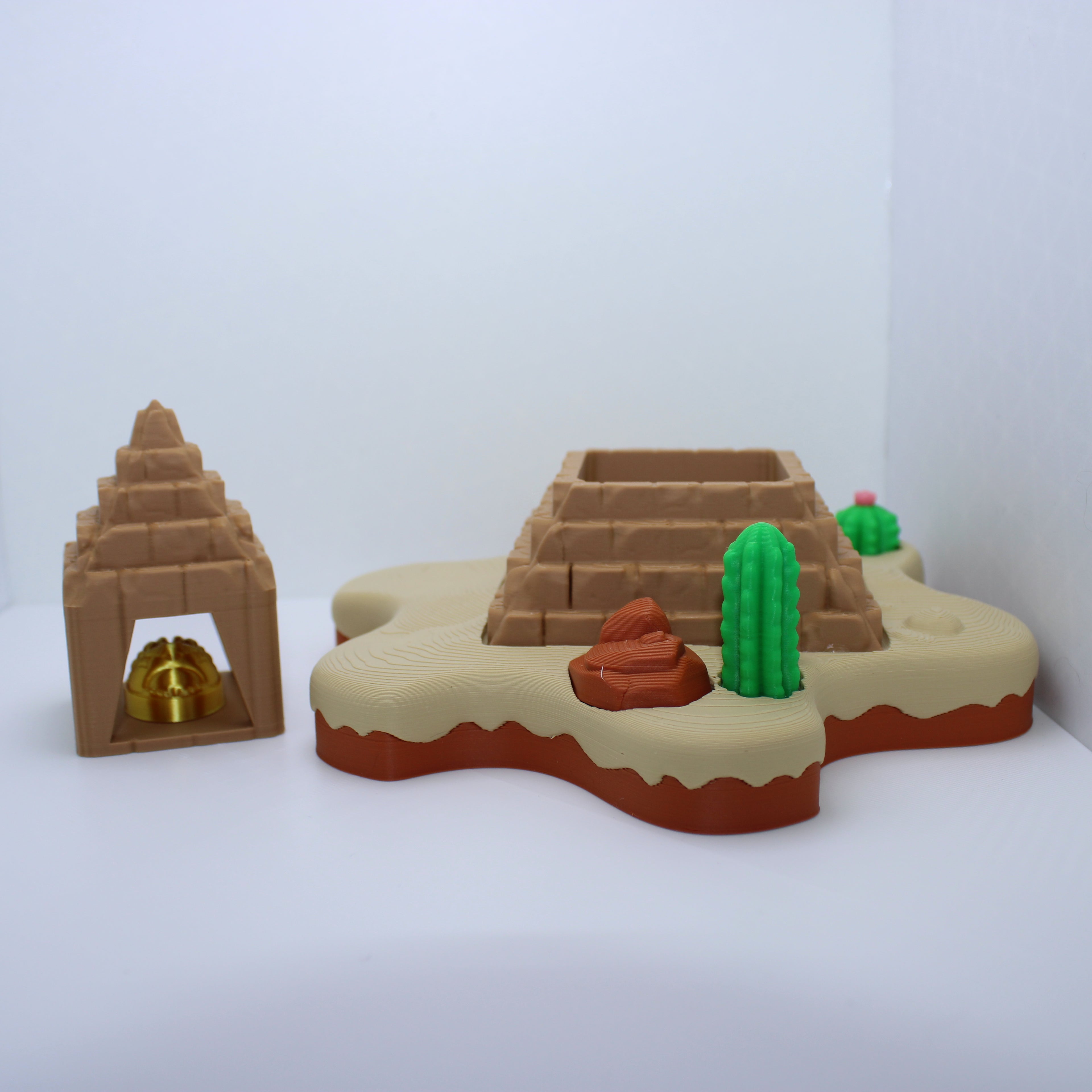 Egyptian Display (with or without Egyptian Gods)-3D printed desk companion