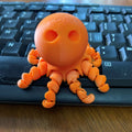 Octavius the Octopus Fidget – 3D Printed Desk Buddy & Keychain
