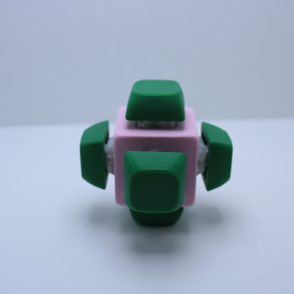 Clicker Cube - 3d printed clicker fidget