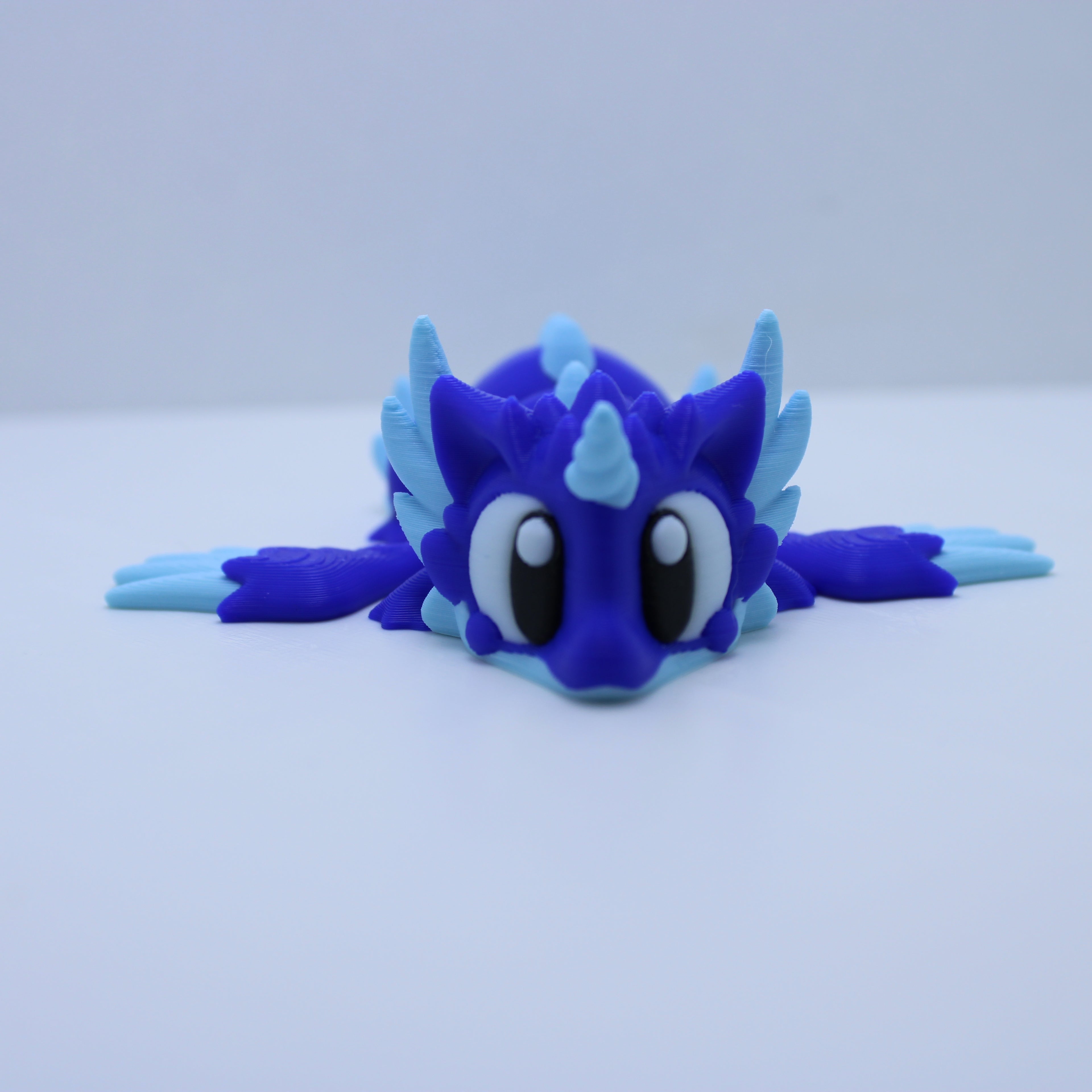 Elemental Dragons with Eggs - 3d printed desk companion