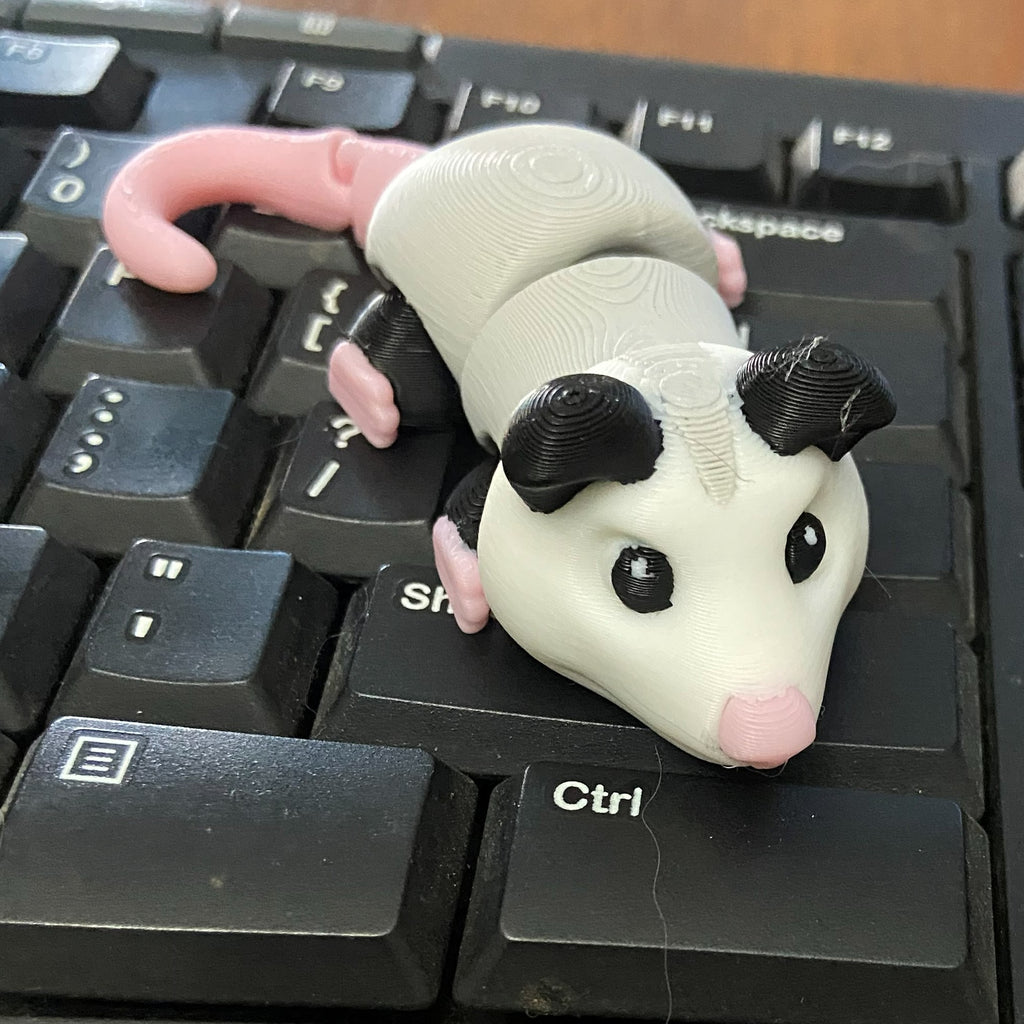 Odd Opossum Fidget -3d Printed Desk Buddy