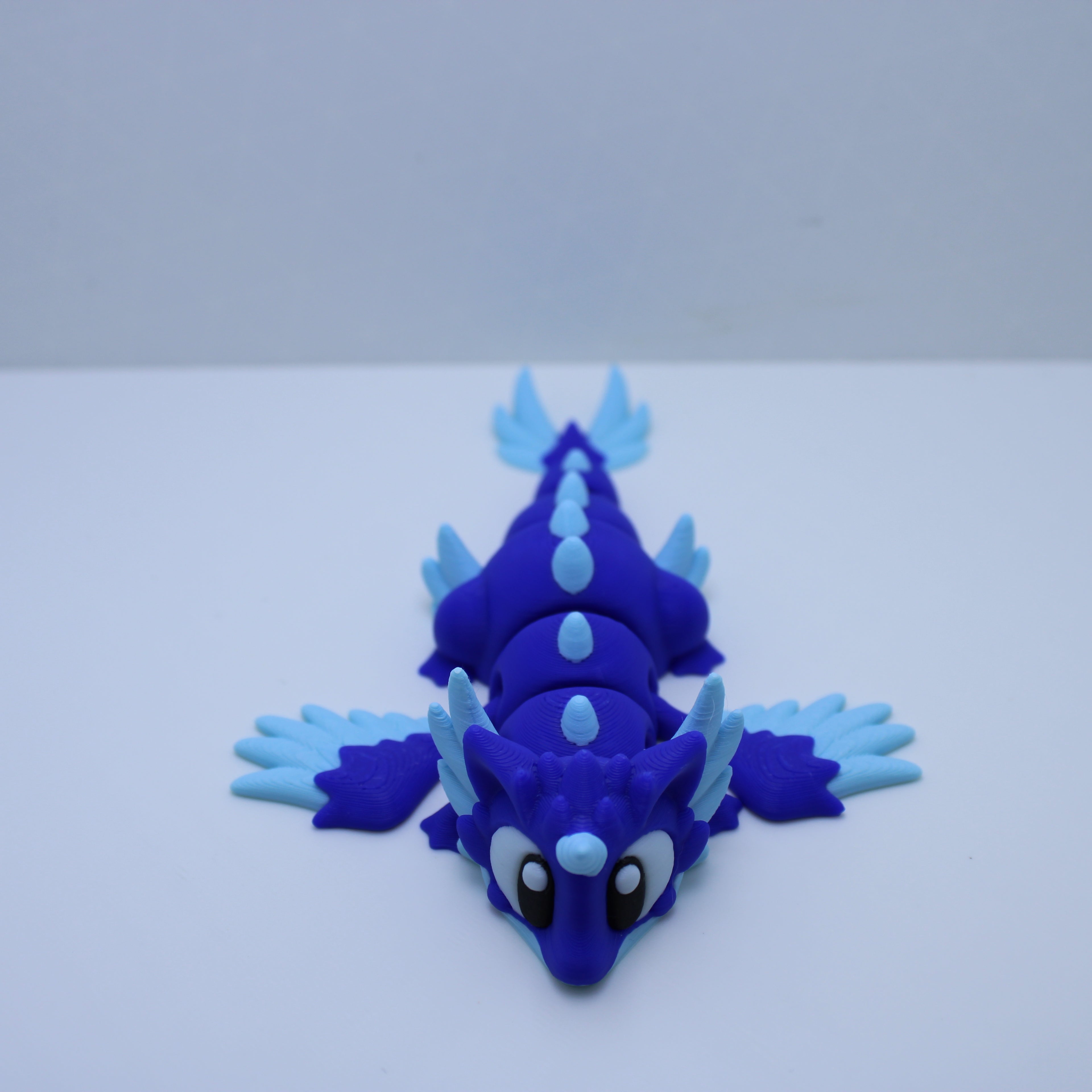 Elemental Dragons with Eggs - 3d printed desk companion