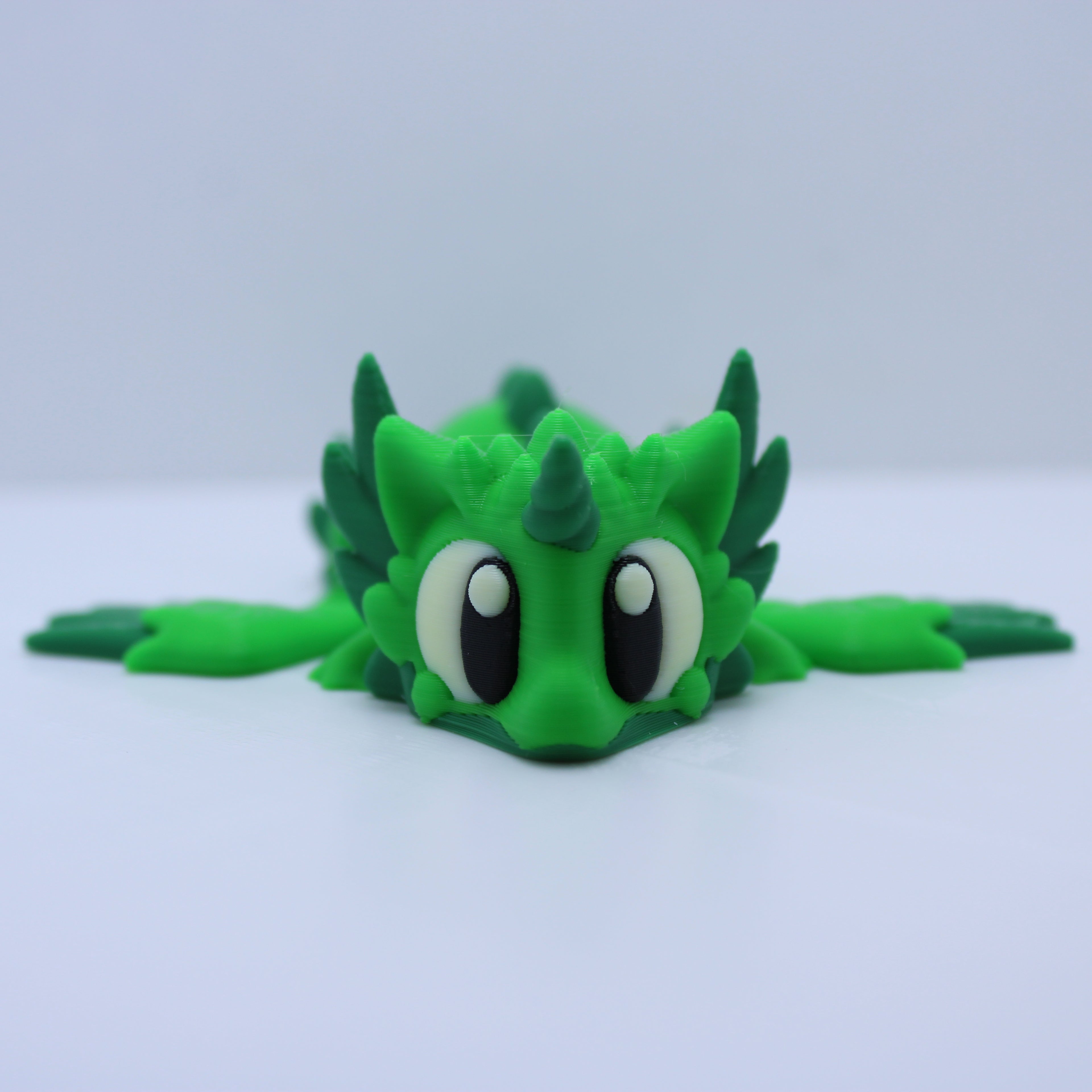 Elemental Dragons with Eggs - 3d printed desk companion