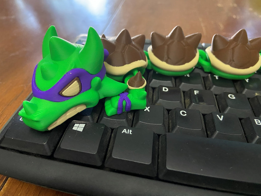 Karate Tortoise Dragon – 3D Printed Martial Arts Fidget Desk Buddy