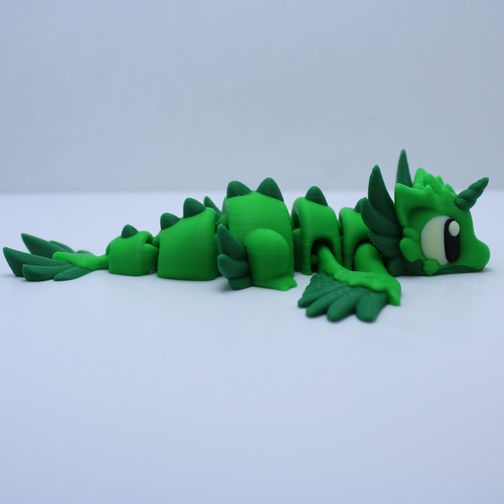 Elemental Dragons with Eggs - 3d printed desk companion