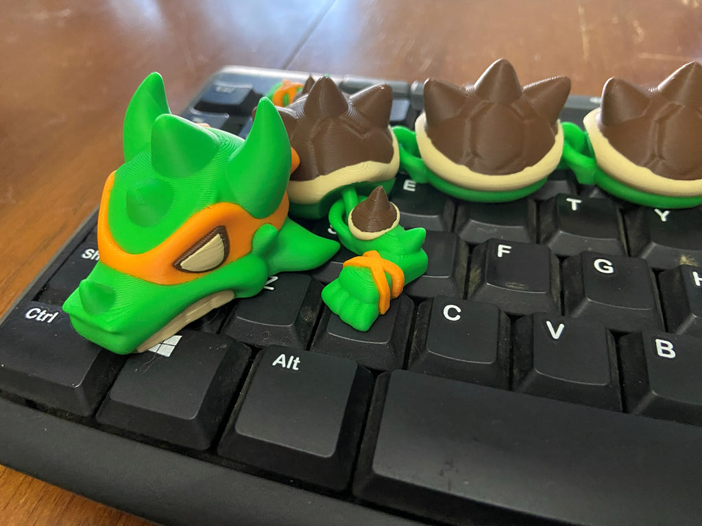 Karate Tortoise Dragon – 3D Printed Martial Arts Fidget Desk Buddy