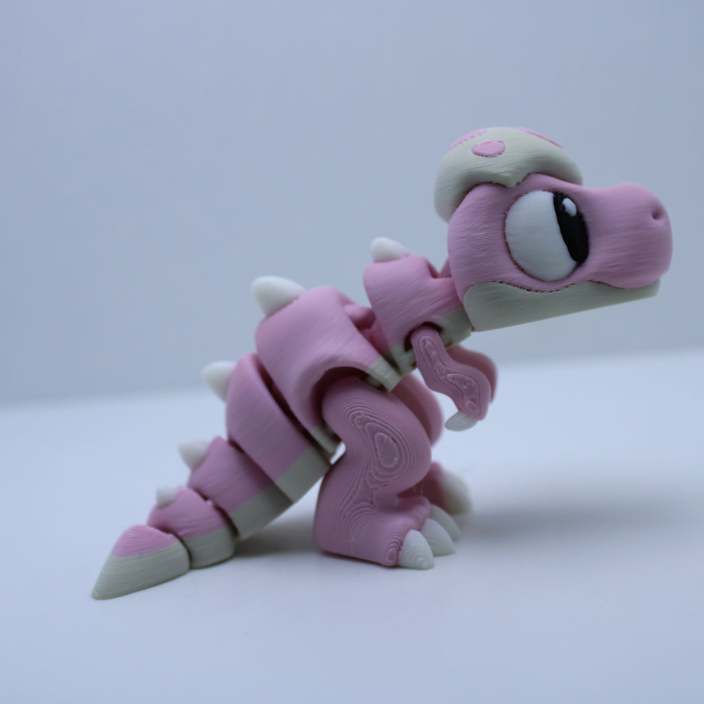 "Just Hatched" Baby Dinos (with or without egg) -3D printed desk buddy & Keychain