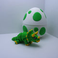 "Just Hatched" Baby Dinos (with or without egg) -3D printed desk buddy & Keychain