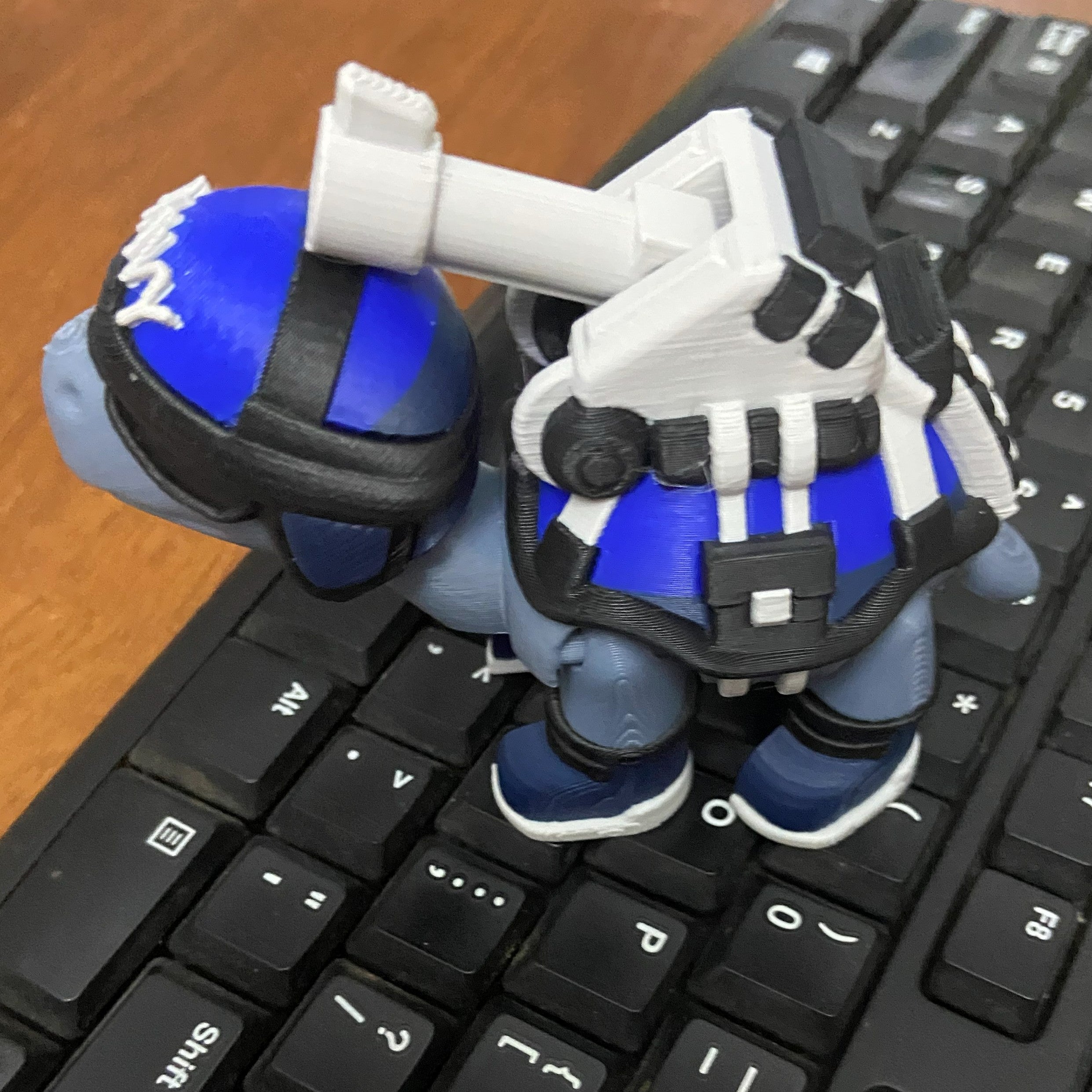 Military Navy Turtle -3D Printed Fidget Desk Companion