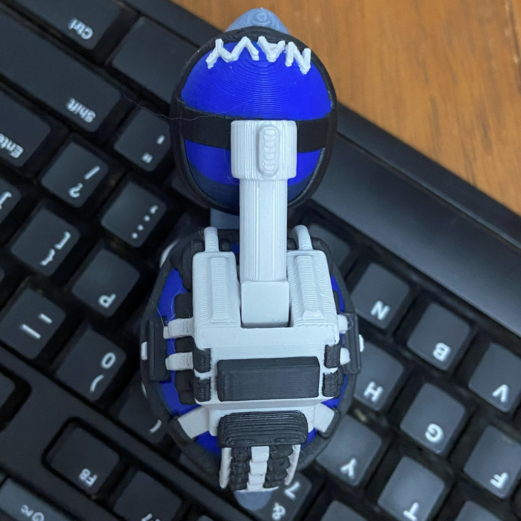 Military Navy Turtle -3D Printed Fidget Desk Companion