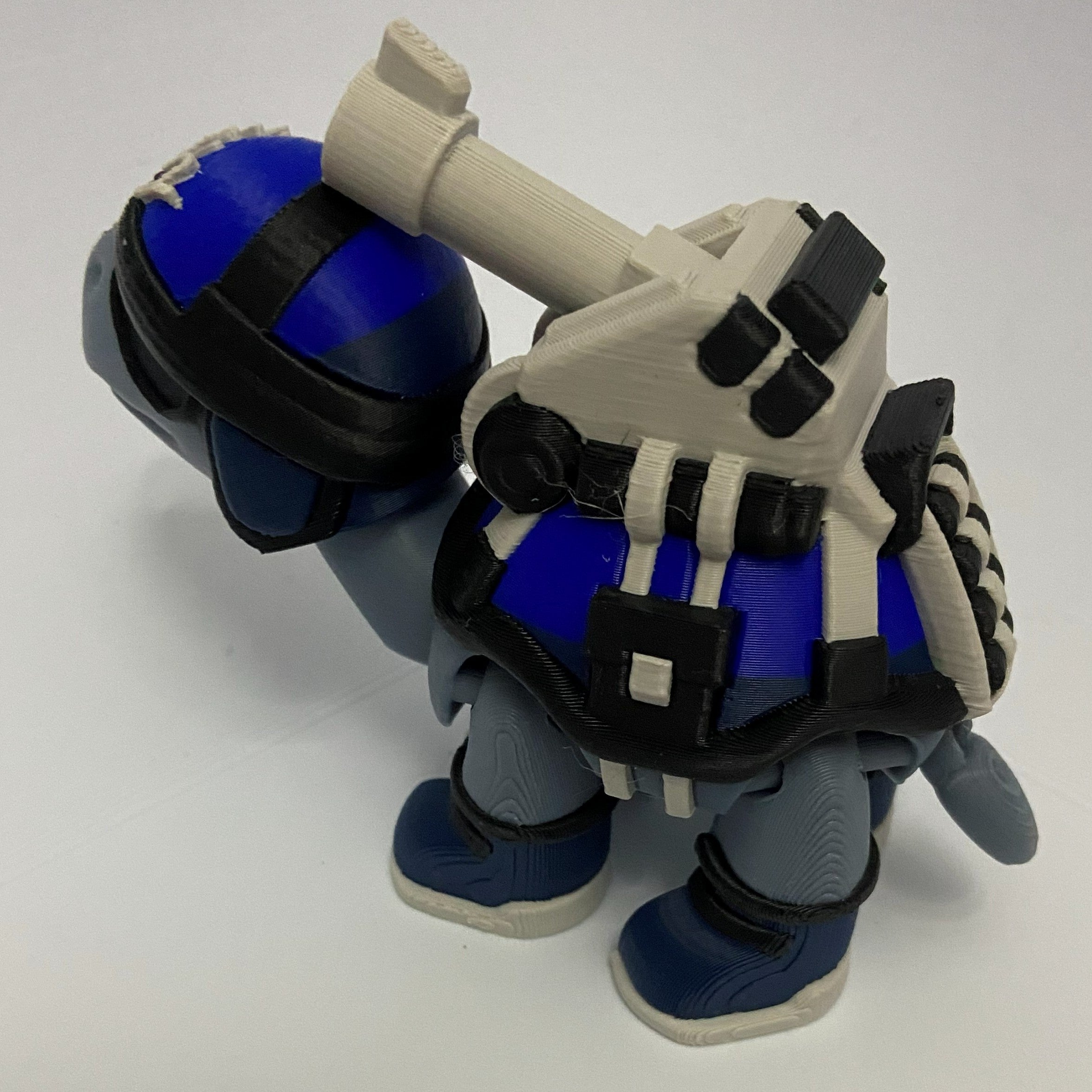 Military Navy Turtle -3D Printed Fidget Desk Companion