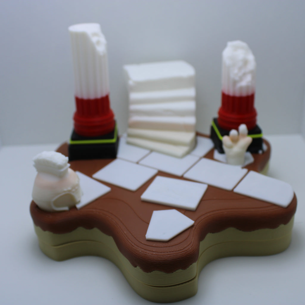 Grecian Theme Display Set - 3D printed desk companion