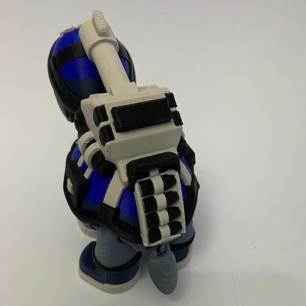 Military Navy Turtle -3D Printed Fidget Desk Companion