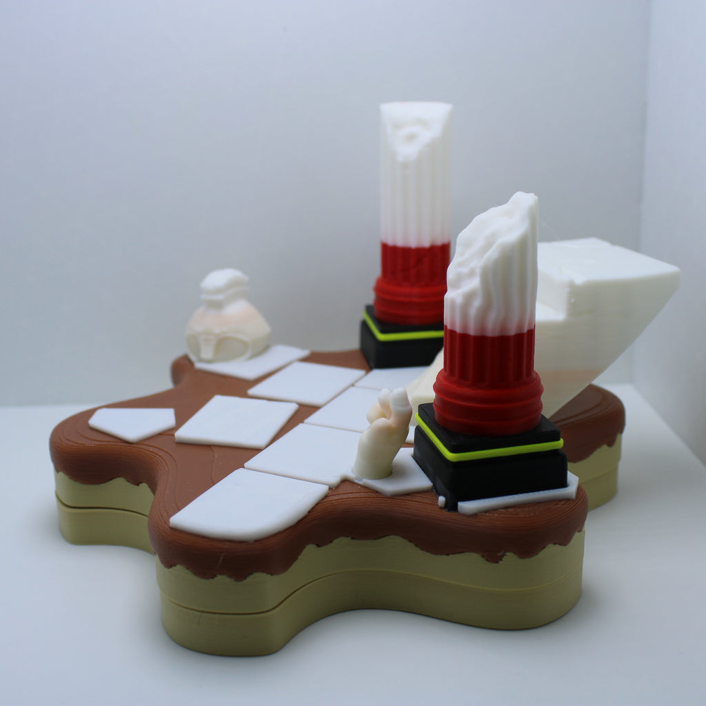 Grecian Theme Display Set - 3D printed desk companion