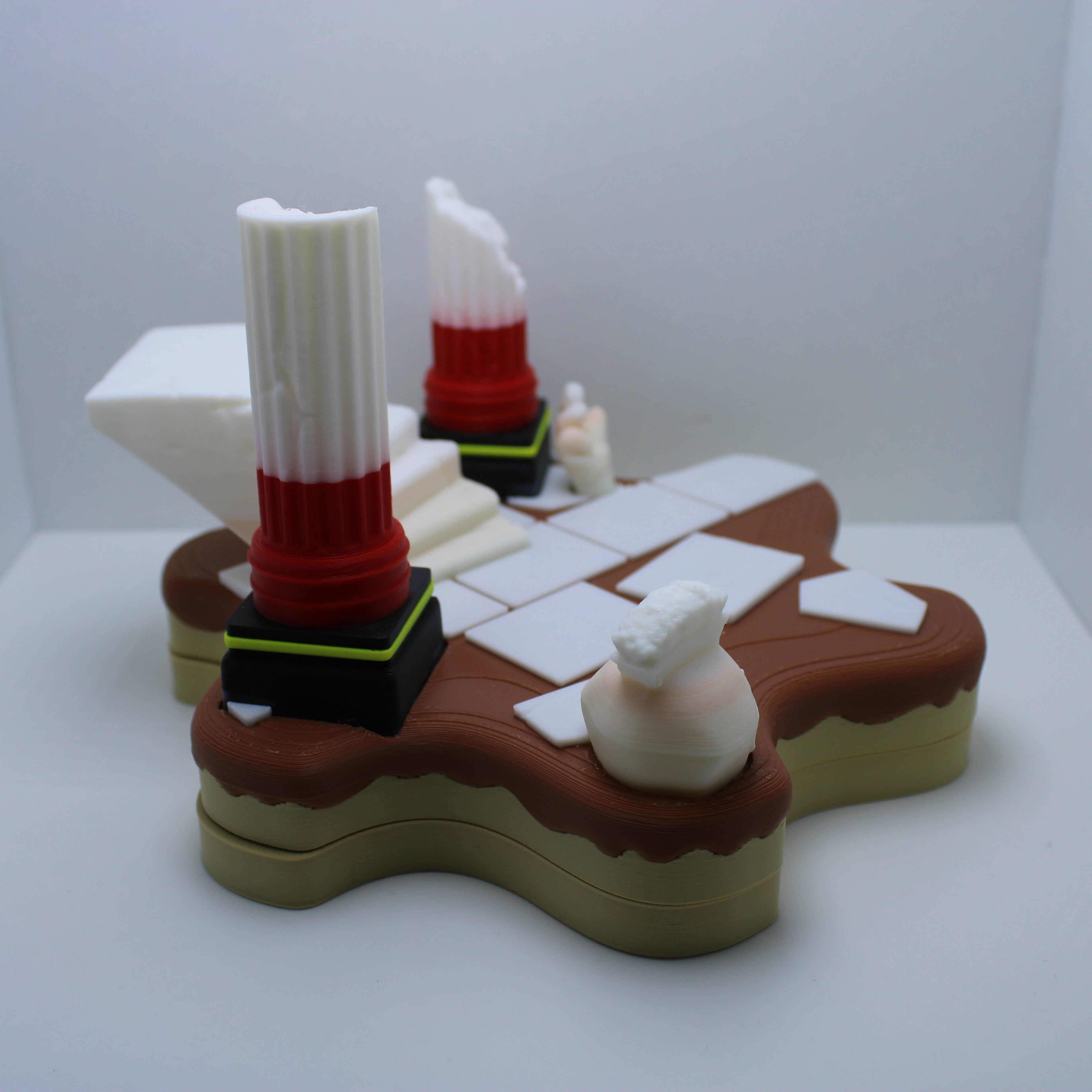 Grecian Theme Display Set - 3D printed desk companion