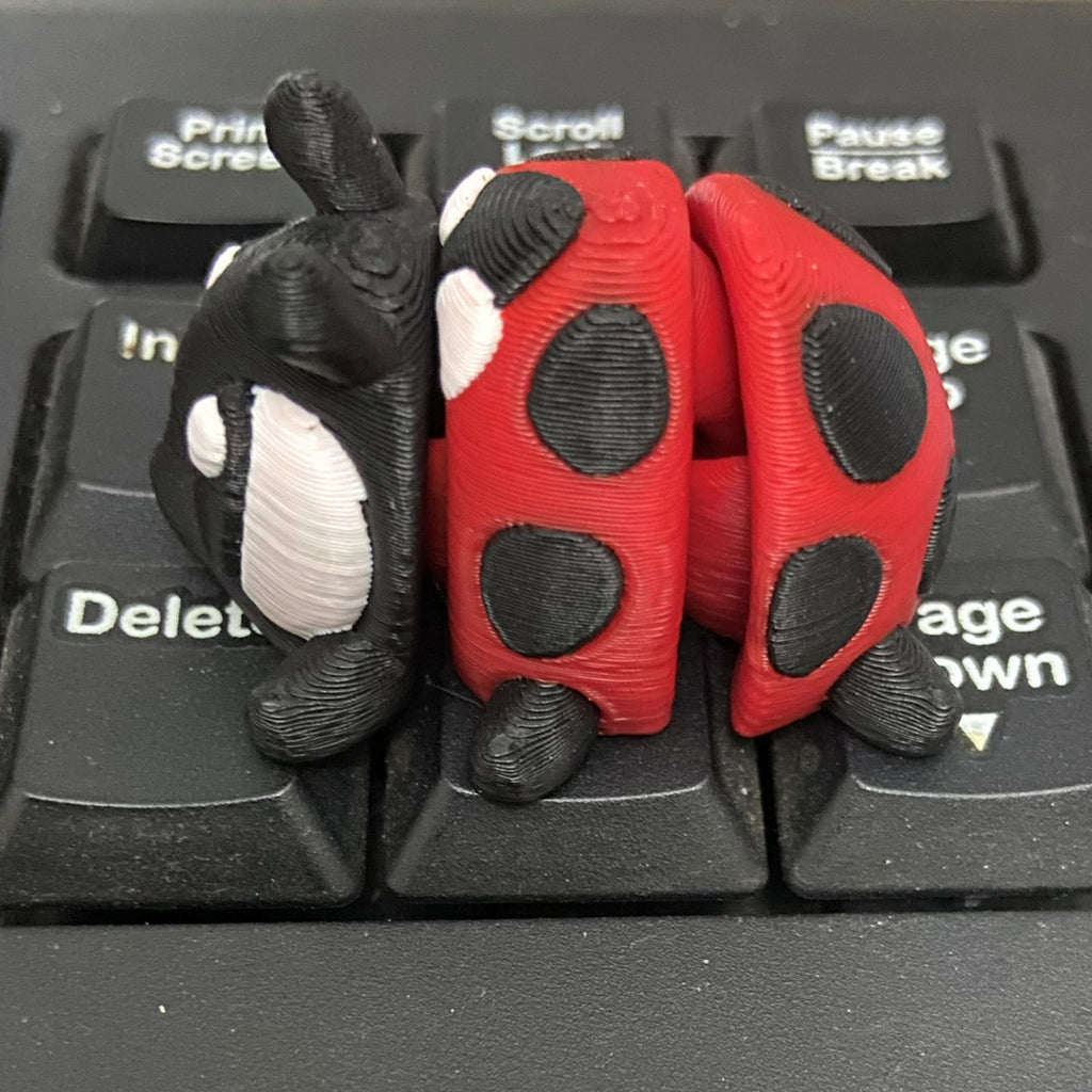 Little Ladybug Fidget -3d Printed Desk Buddy & Keychain
