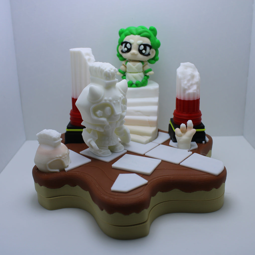 Grecian Theme Display Set - 3D printed desk companion