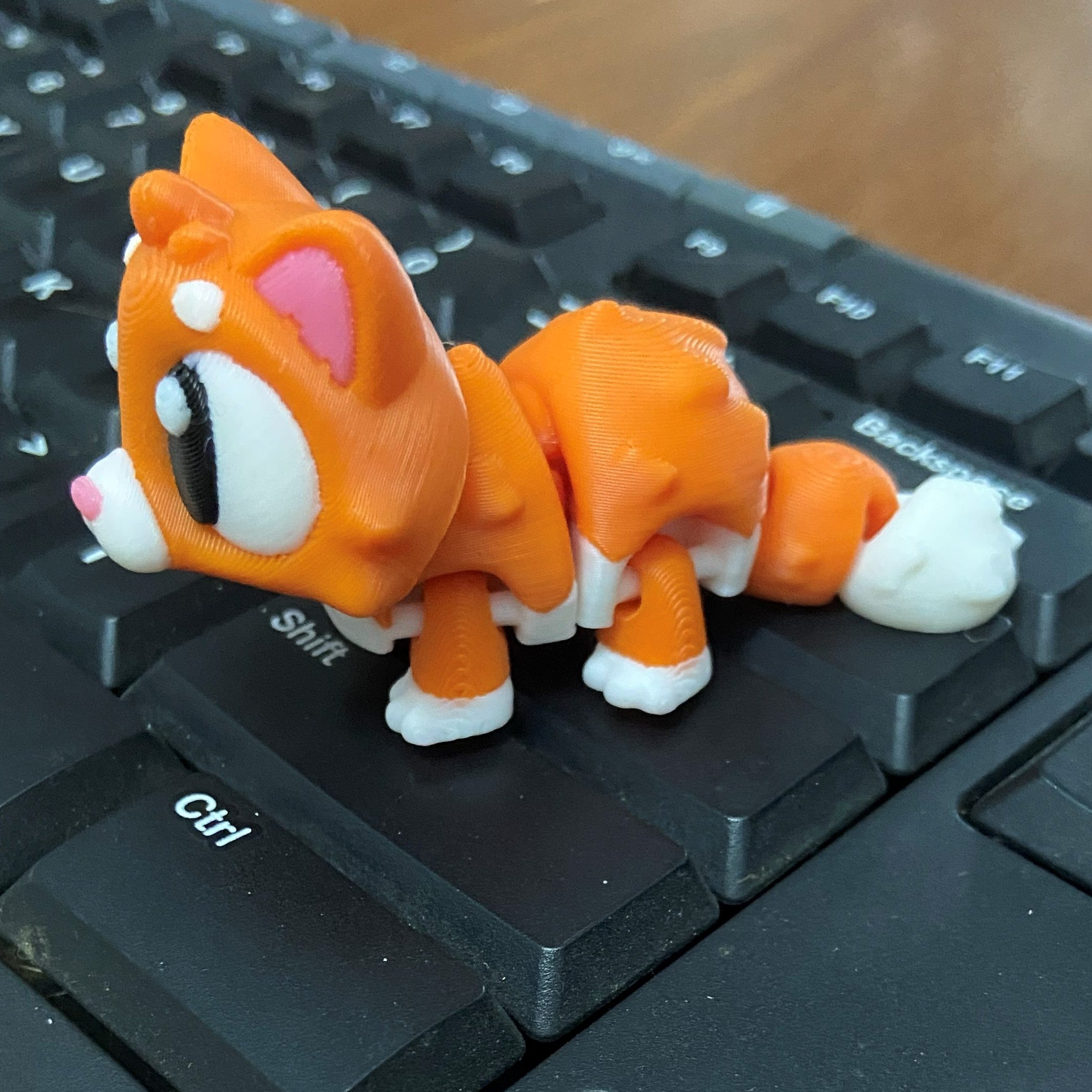 Kitty Corner Kitties -3D Printed Fidget Desk Buddy (without display)