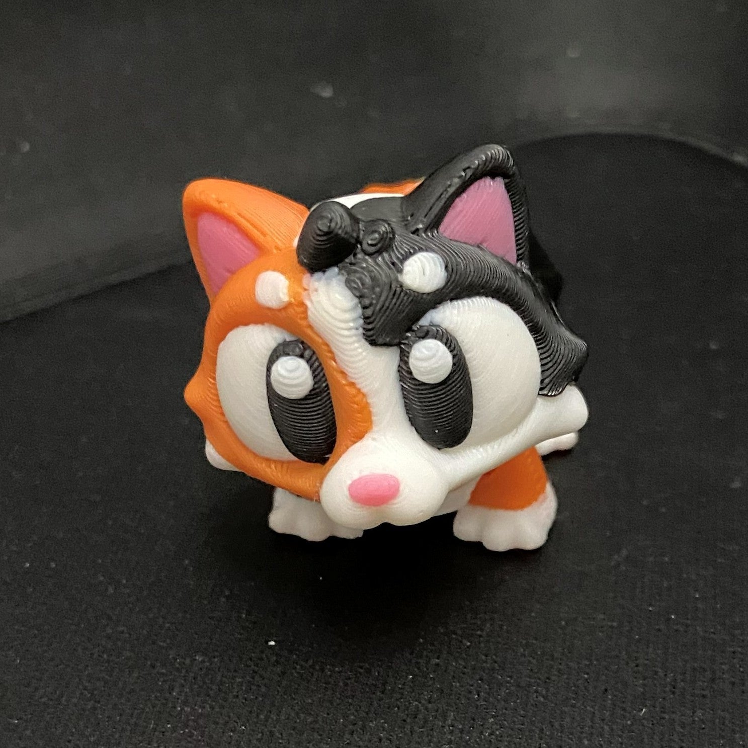 Kitty Corner Kitties -3D Printed Fidget Desk Buddy (without display)