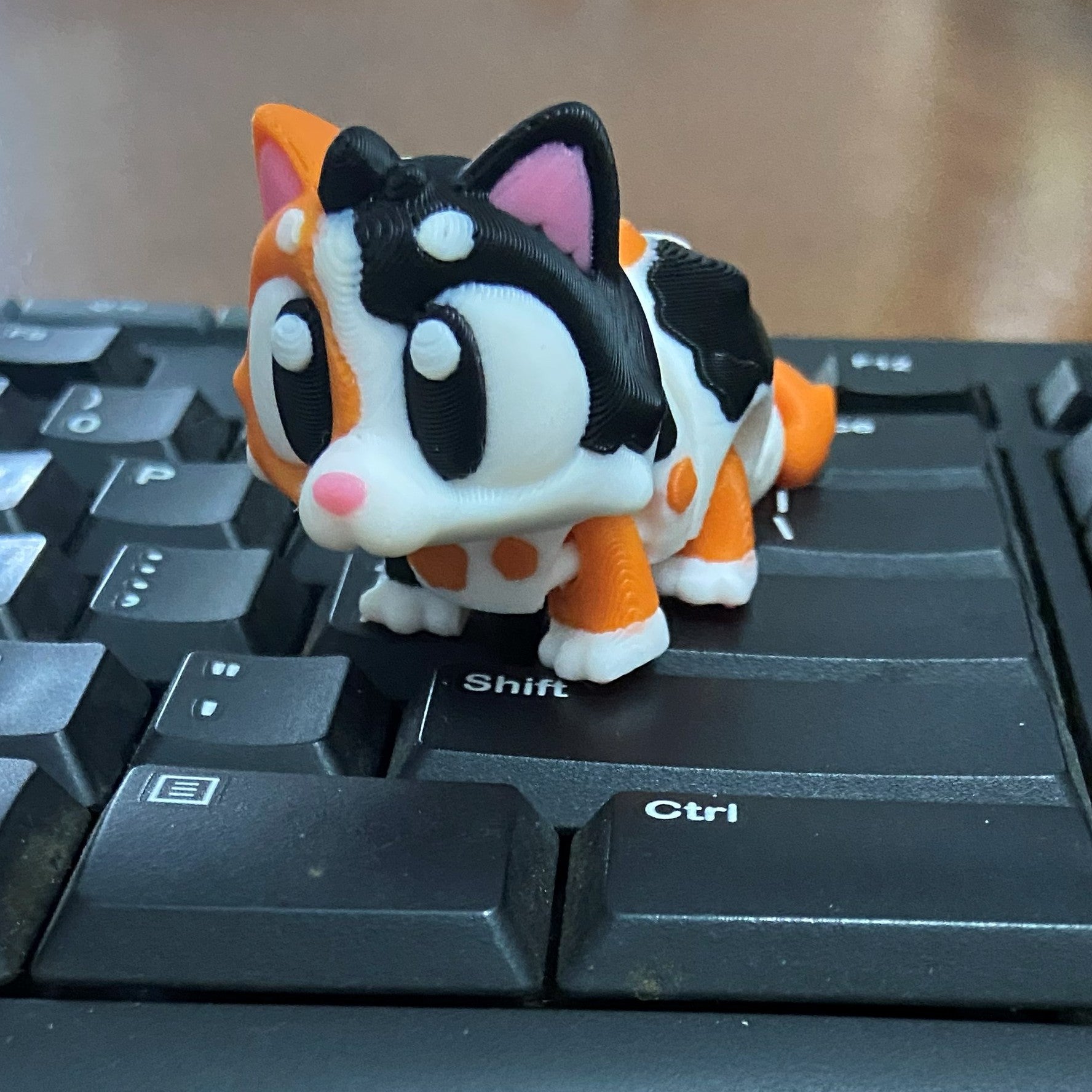 Kitty Corner Kitties -3D Printed Fidget Desk Buddy (without display)