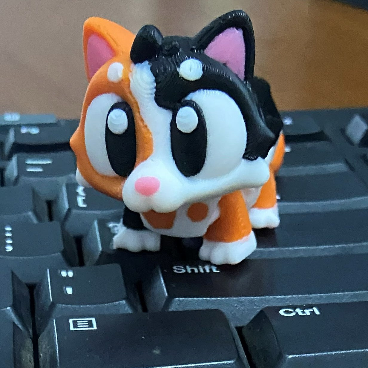 Kitty Corner Kitties -3D Printed Fidget Desk Buddy (without display)
