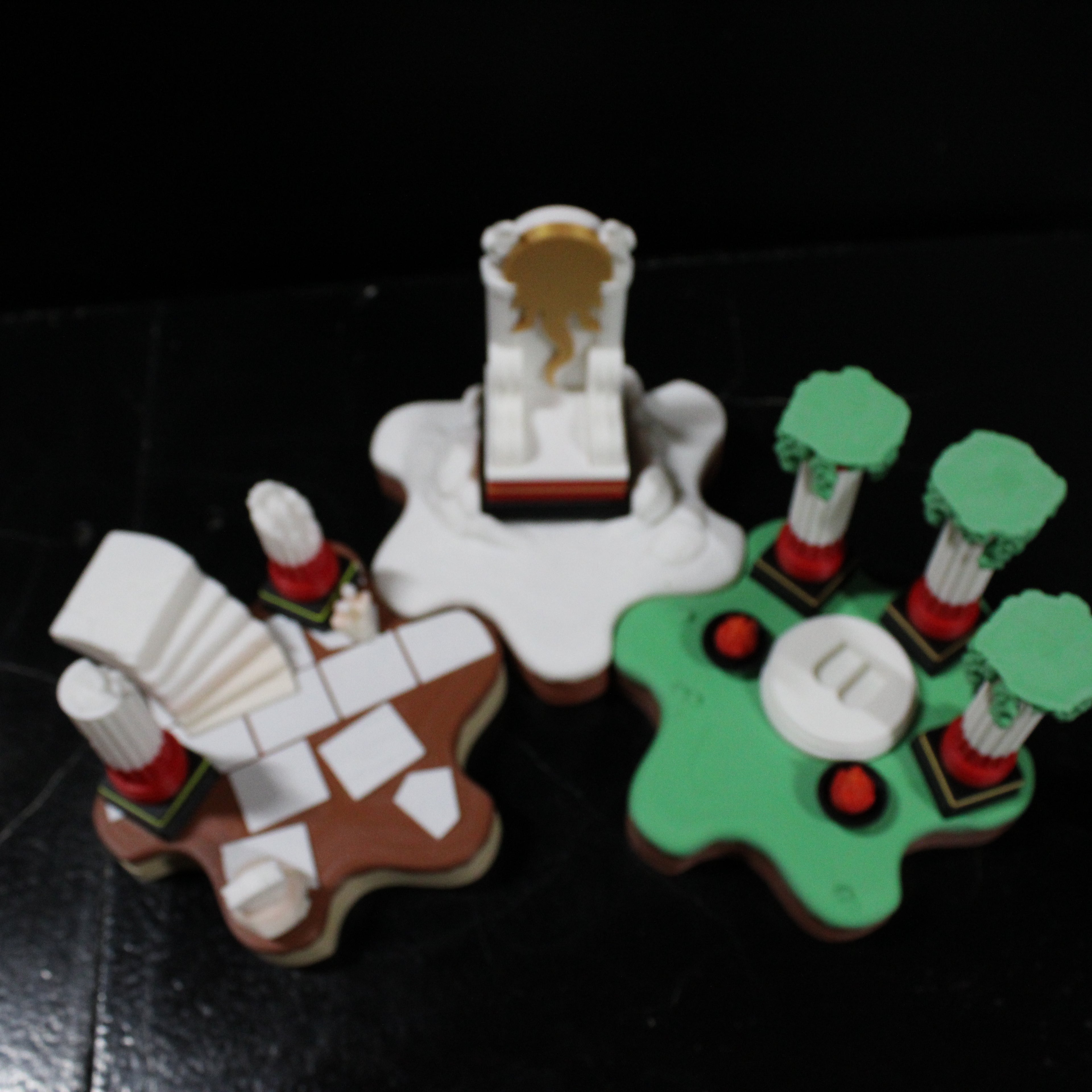 Grecian Theme Display Set - 3D printed desk companion