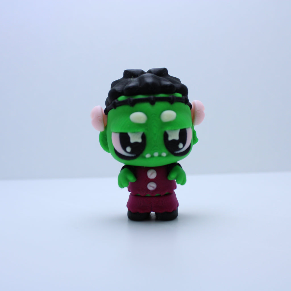 Monster Couple & Heart Box-3d printed desk companion