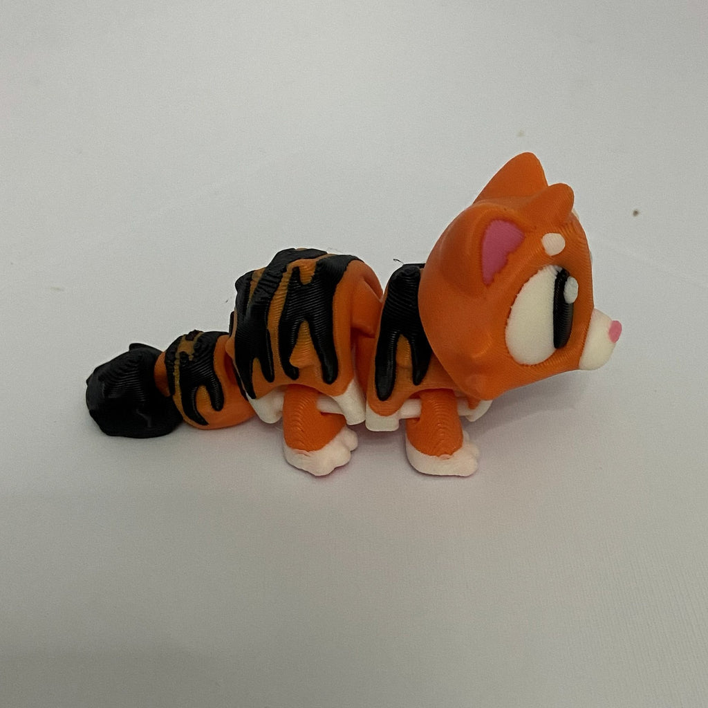 Kitty Corner Kitties -3D Printed Fidget Desk Buddy (without display)
