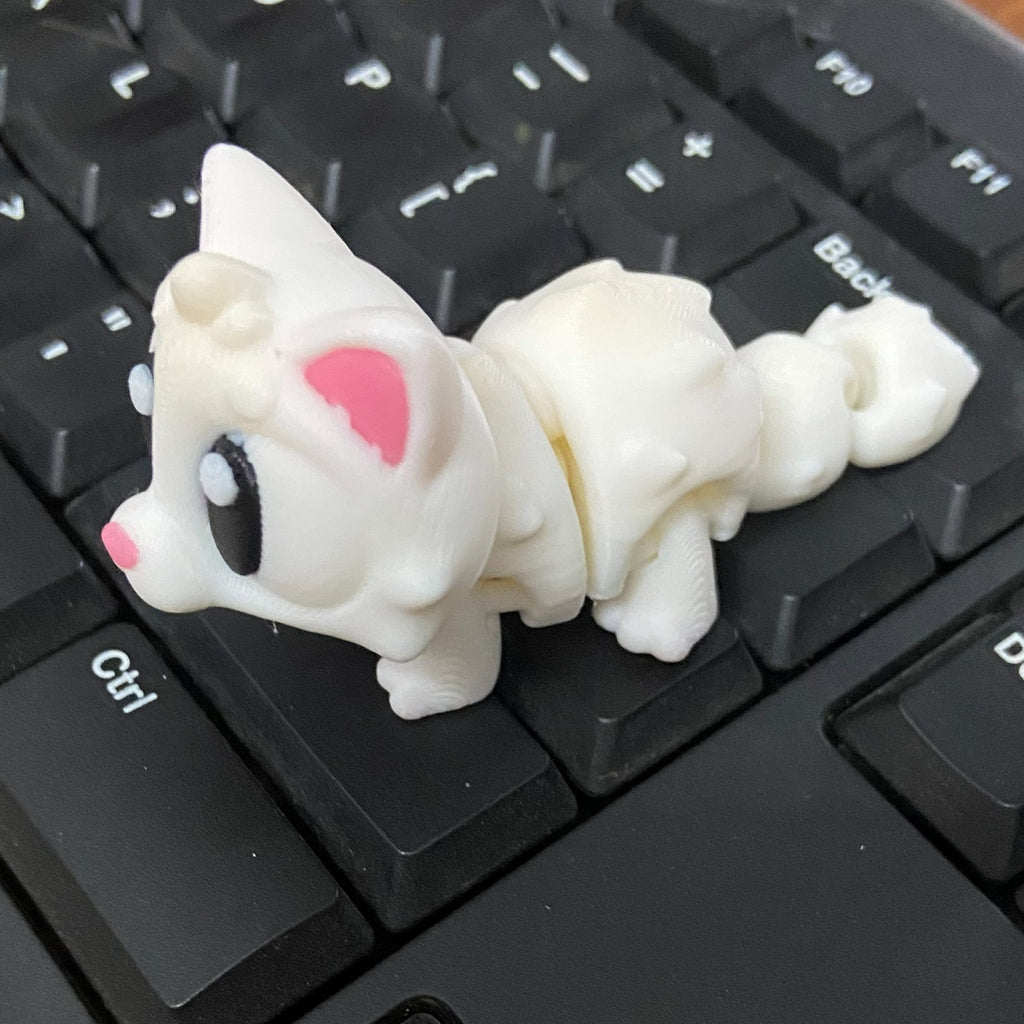 Kitty Corner Kitties -3D Printed Fidget Desk Buddy (without display)
