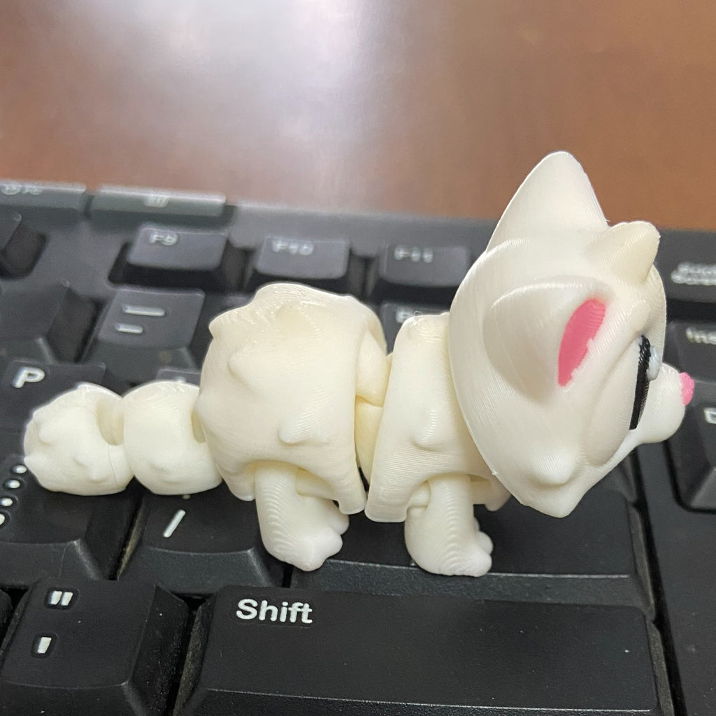 Kitty Corner Kitties -3D Printed Fidget Desk Buddy (without display)