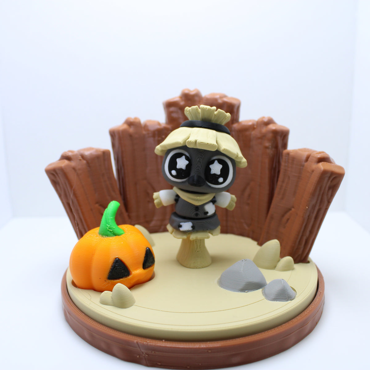 Scare-Crow Display Set-3d printed desk companion