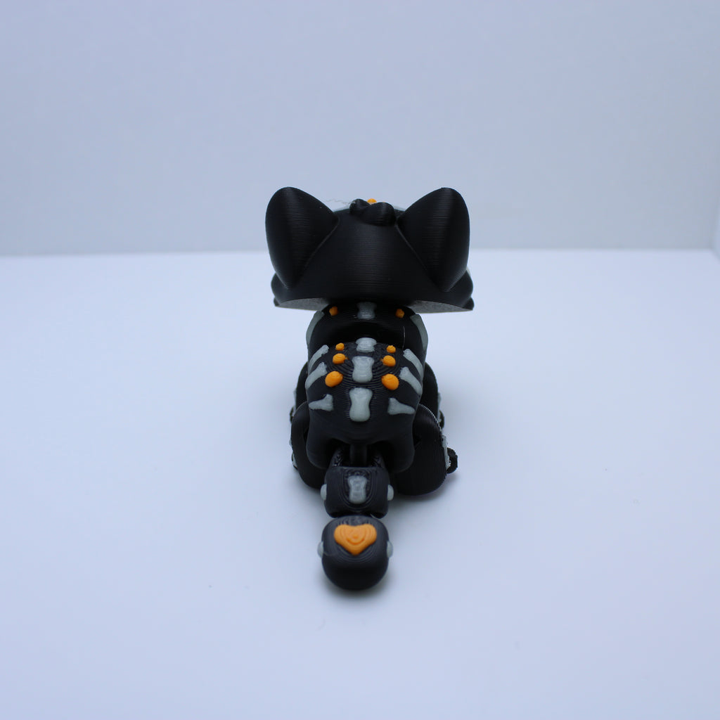 Dia de Los Muertos GLOW Kitty Display Set-3d printed desk companion