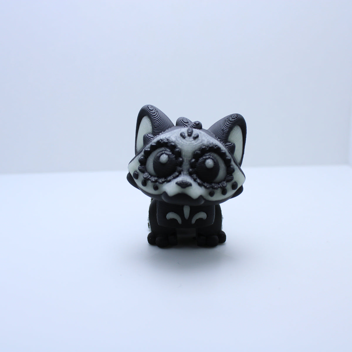 Dia de Los Muertos GLOW Kitty Display Set-3d printed desk companion