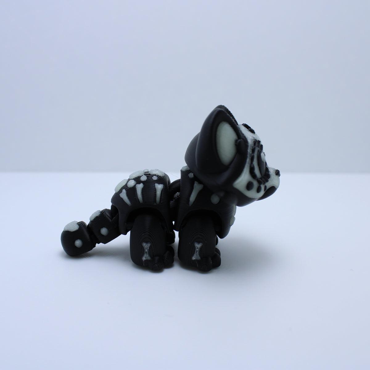 Dia de Los Muertos GLOW Kitty Display Set-3d printed desk companion