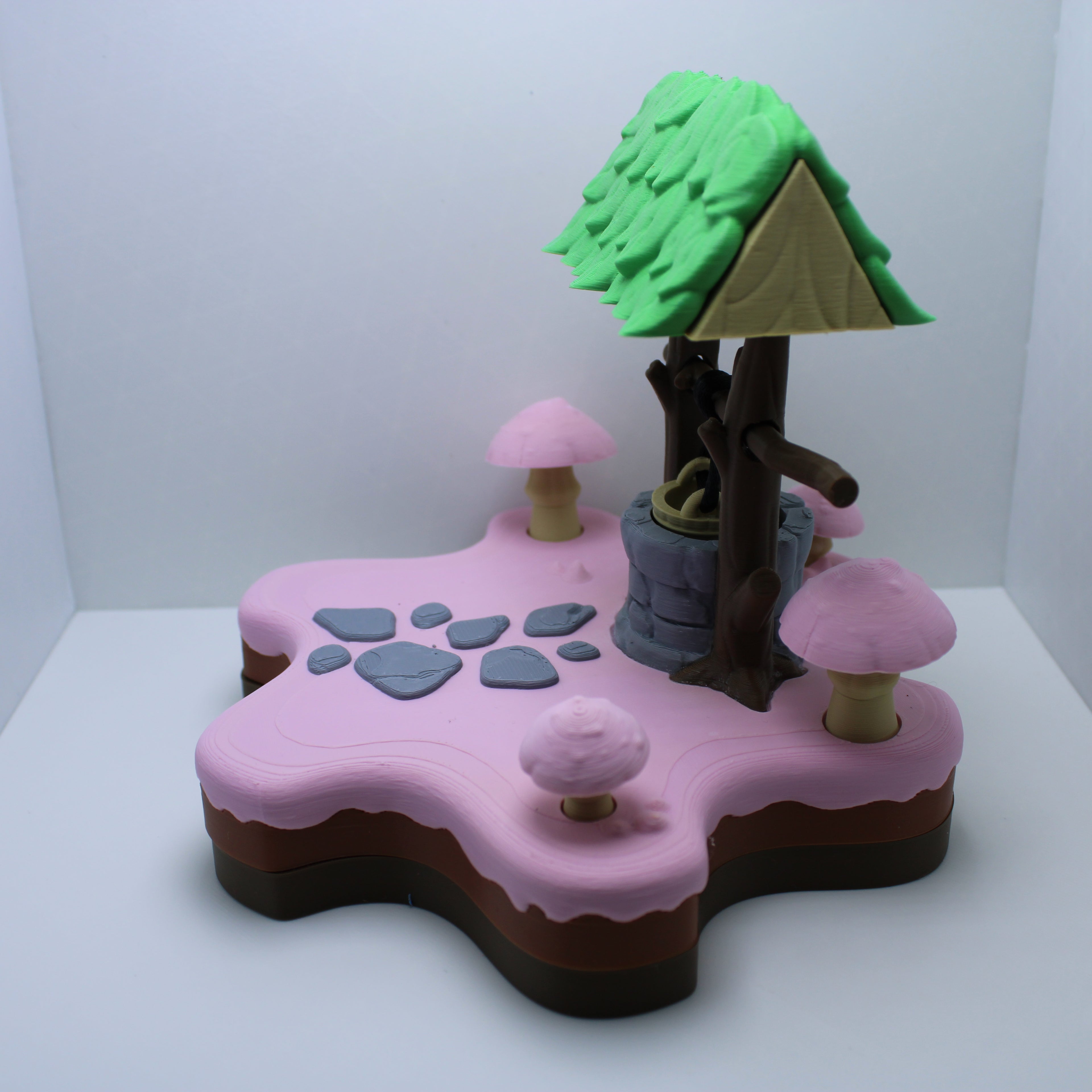 Enchanted Forest Display Set-3d printed desk companion