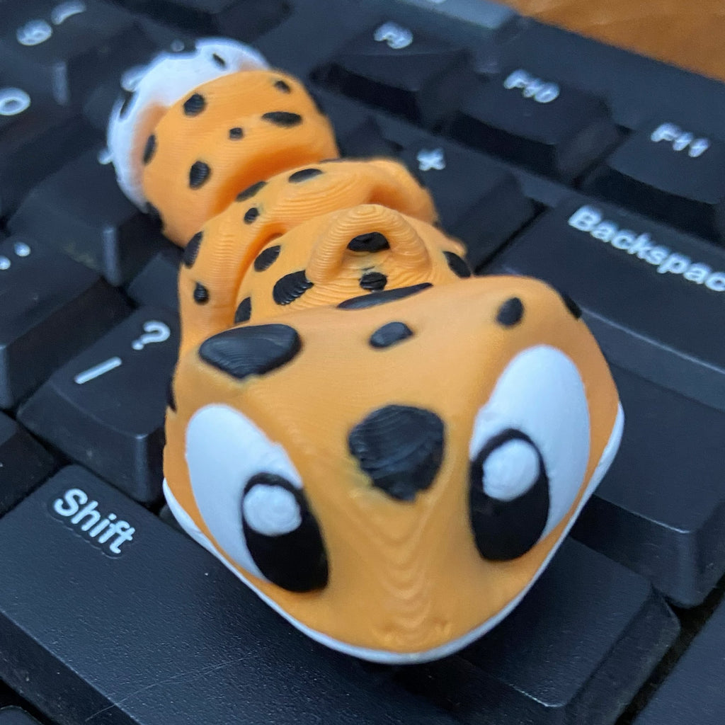 Leopard Gecko Fidget -3d Printed Desk Buddy & Keychain