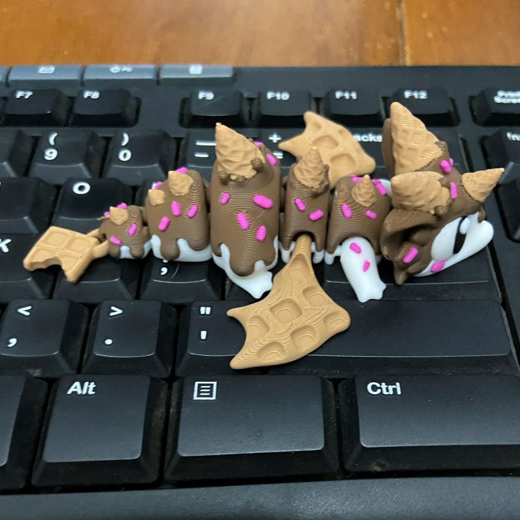 “Sweetest” Baby Dragons-3d Printed Desk Companion (variations available)