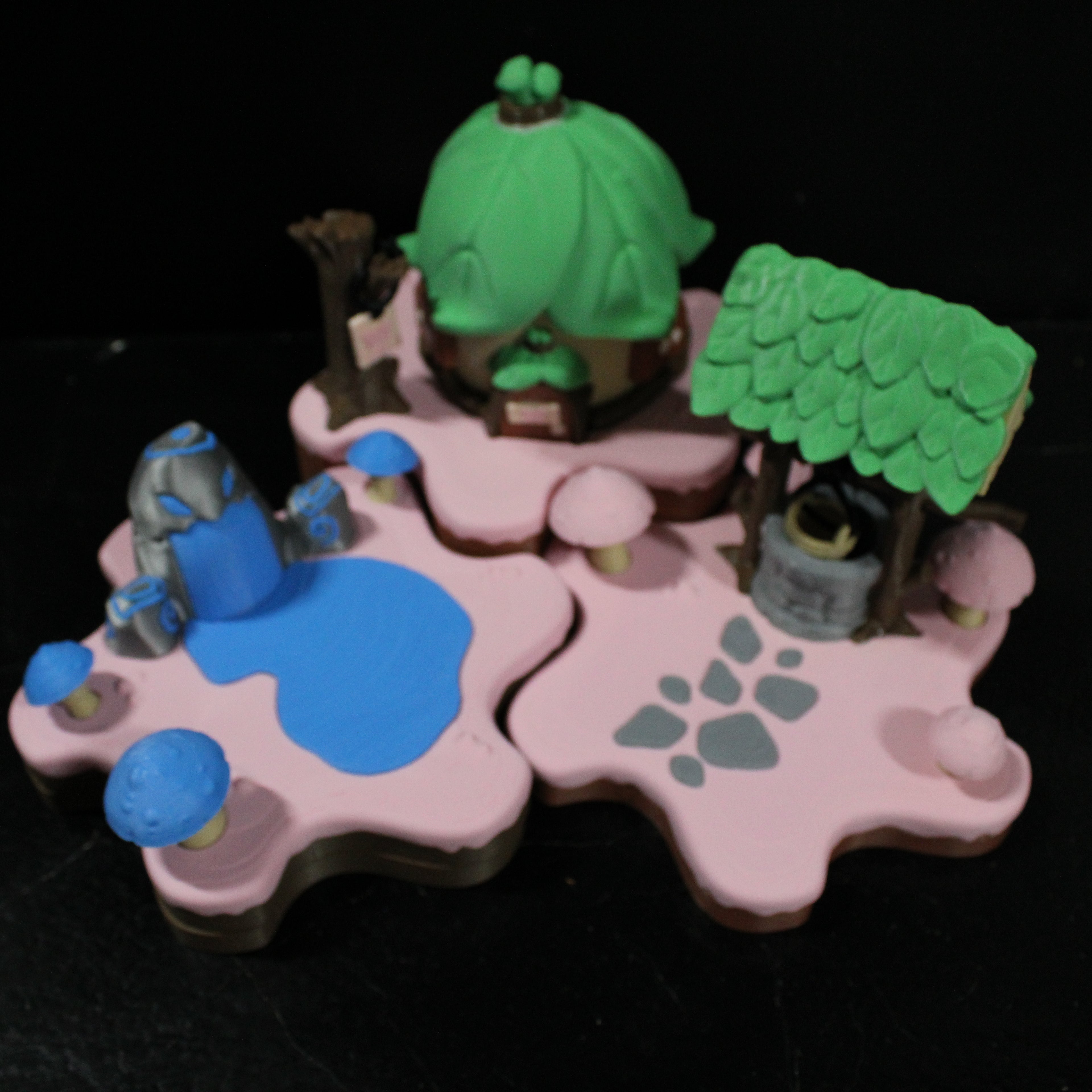 Enchanted Forest Display Set-3d printed desk companion