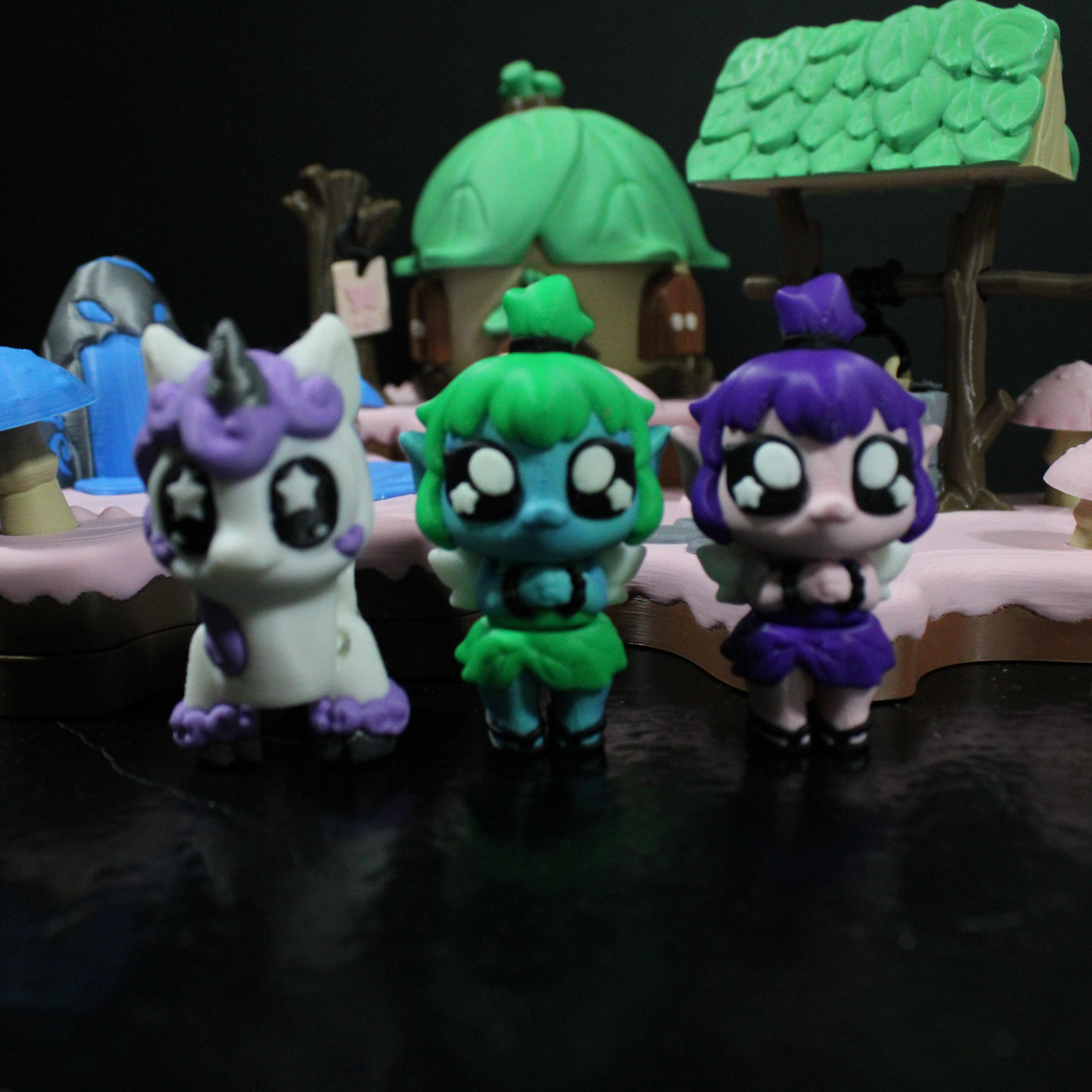 Enchanted Forest Display Set-3d printed desk companion