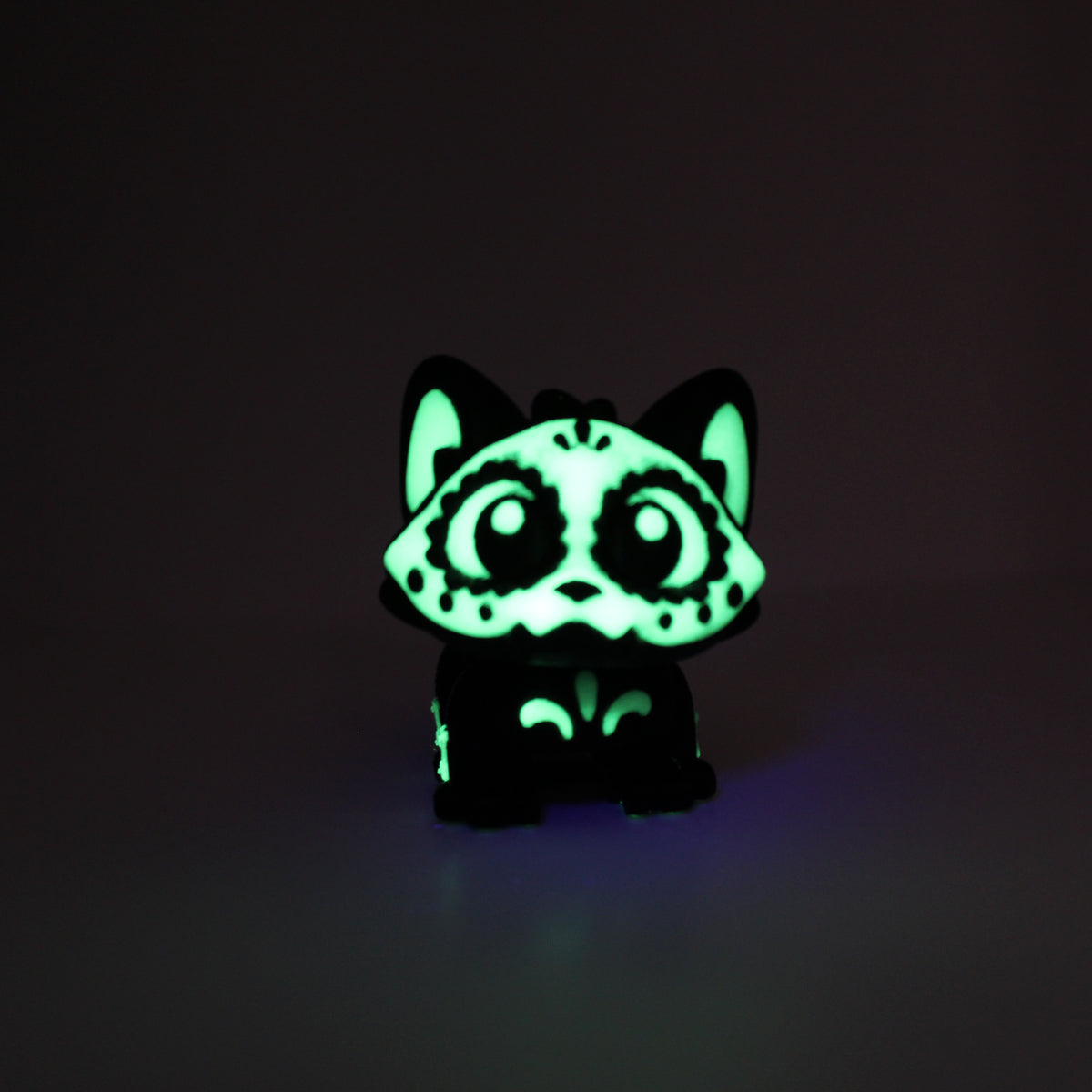 Dia de Los Muertos GLOW Kitty Display Set-3d printed desk companion