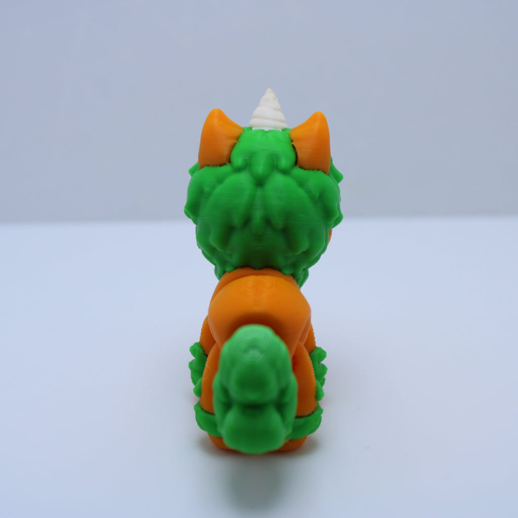 Pumpkin Patch Unicorn-3d printed desk companion