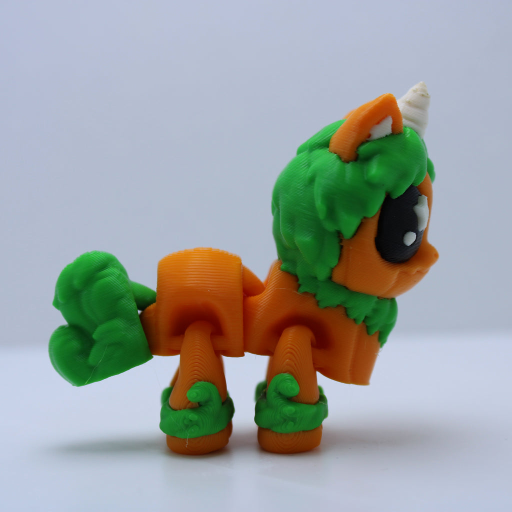Pumpkin Patch Unicorn-3d printed desk companion