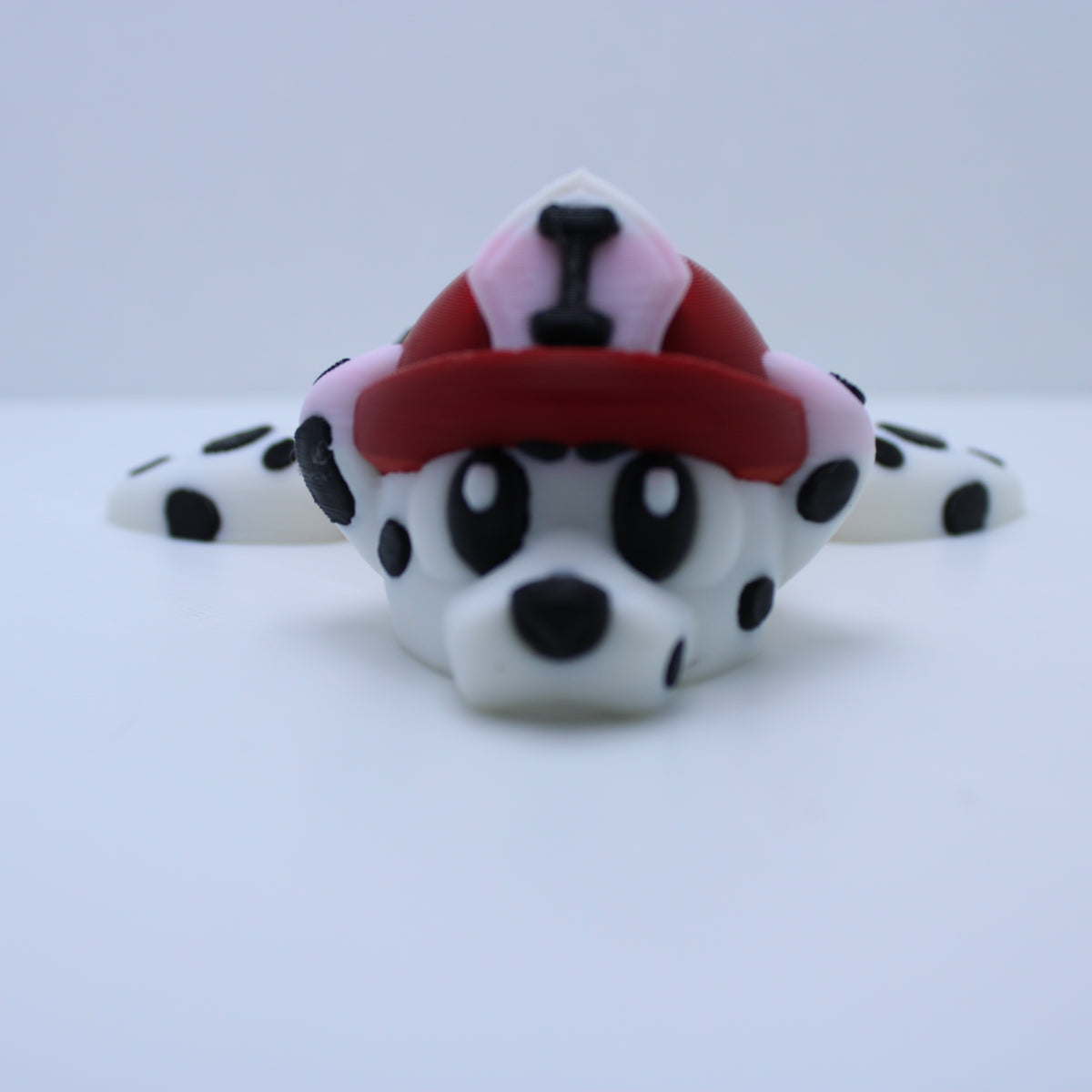 Firefighter Pup Turtles - 3D printed desk companions