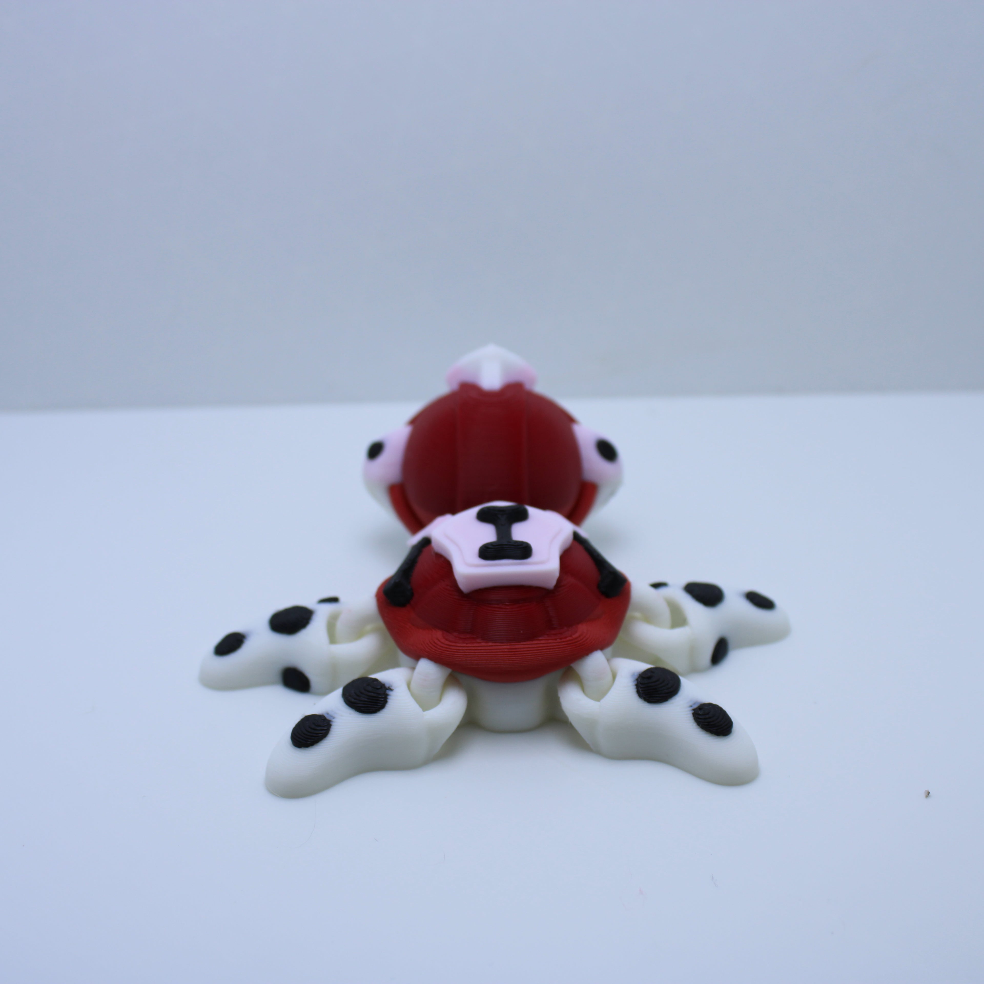 Firefighter Pup Turtles - 3D printed desk companions