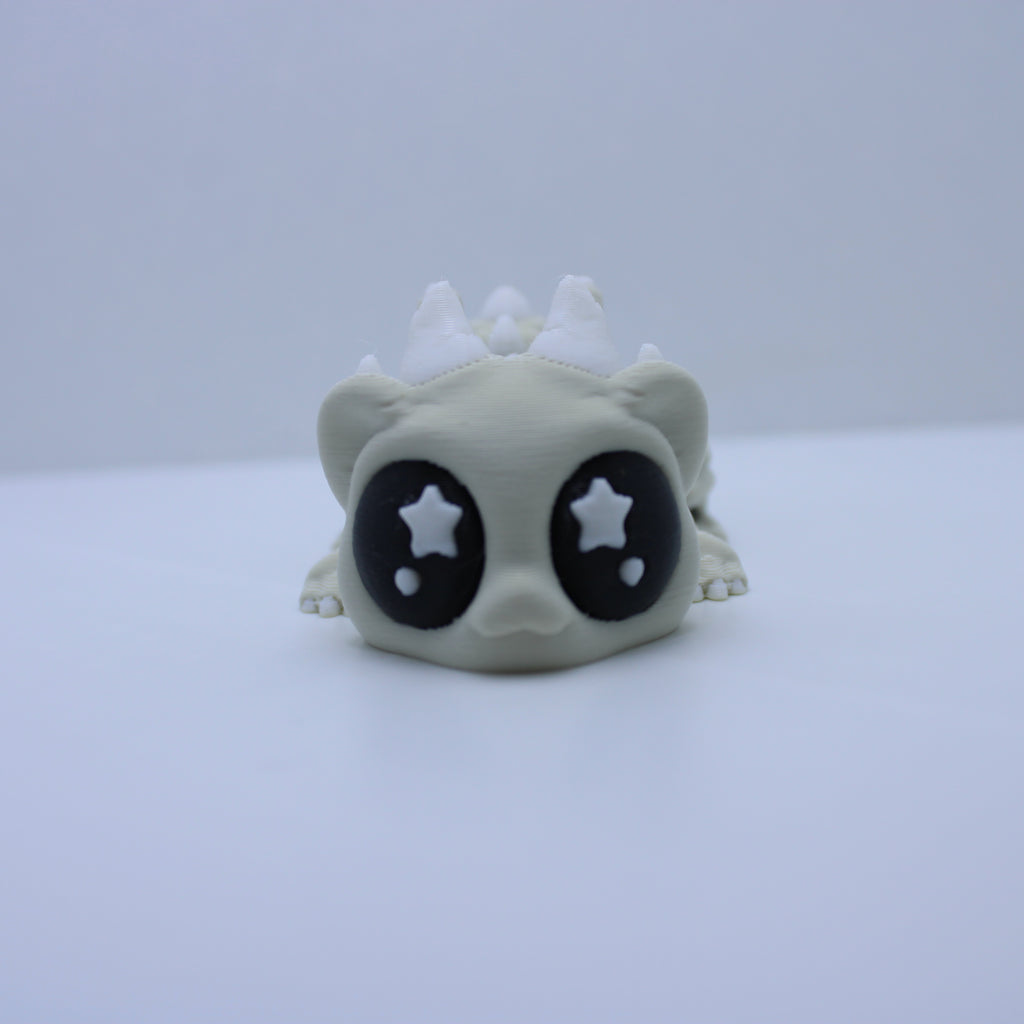 Skele-Dragon with Egg- 3d printed desk companion