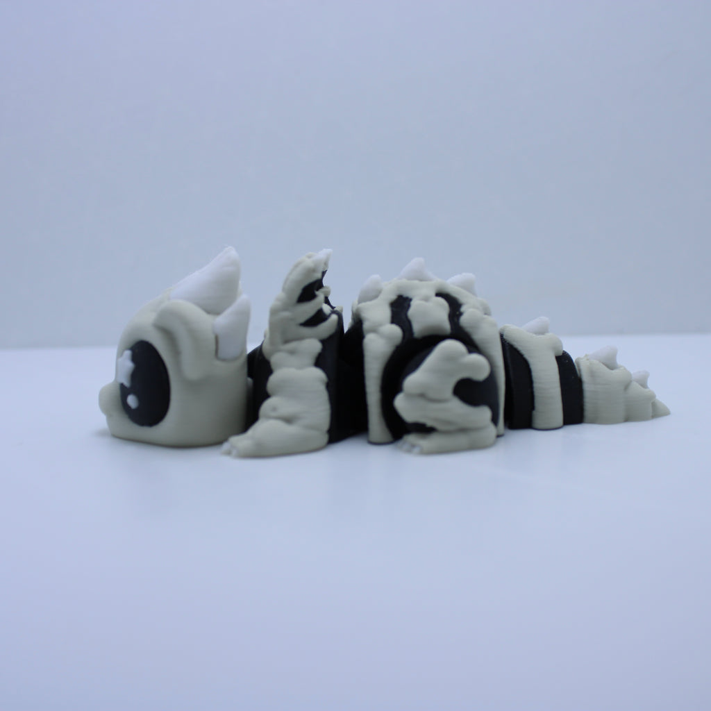 Skele-Dragon with Egg- 3d printed desk companion