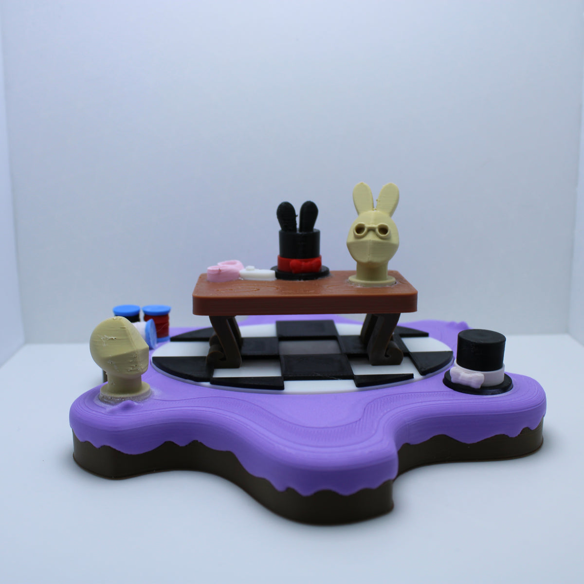 "Underland Display Set" with or without figures - 3D printed desk companion
